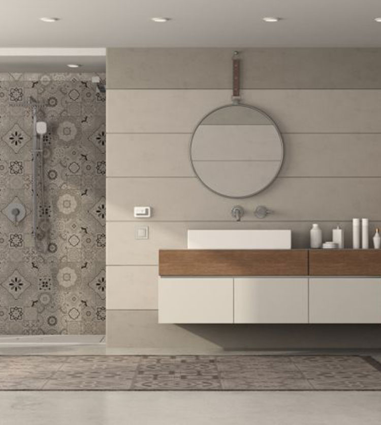 Stunning tile design by Shumate Floor Covering